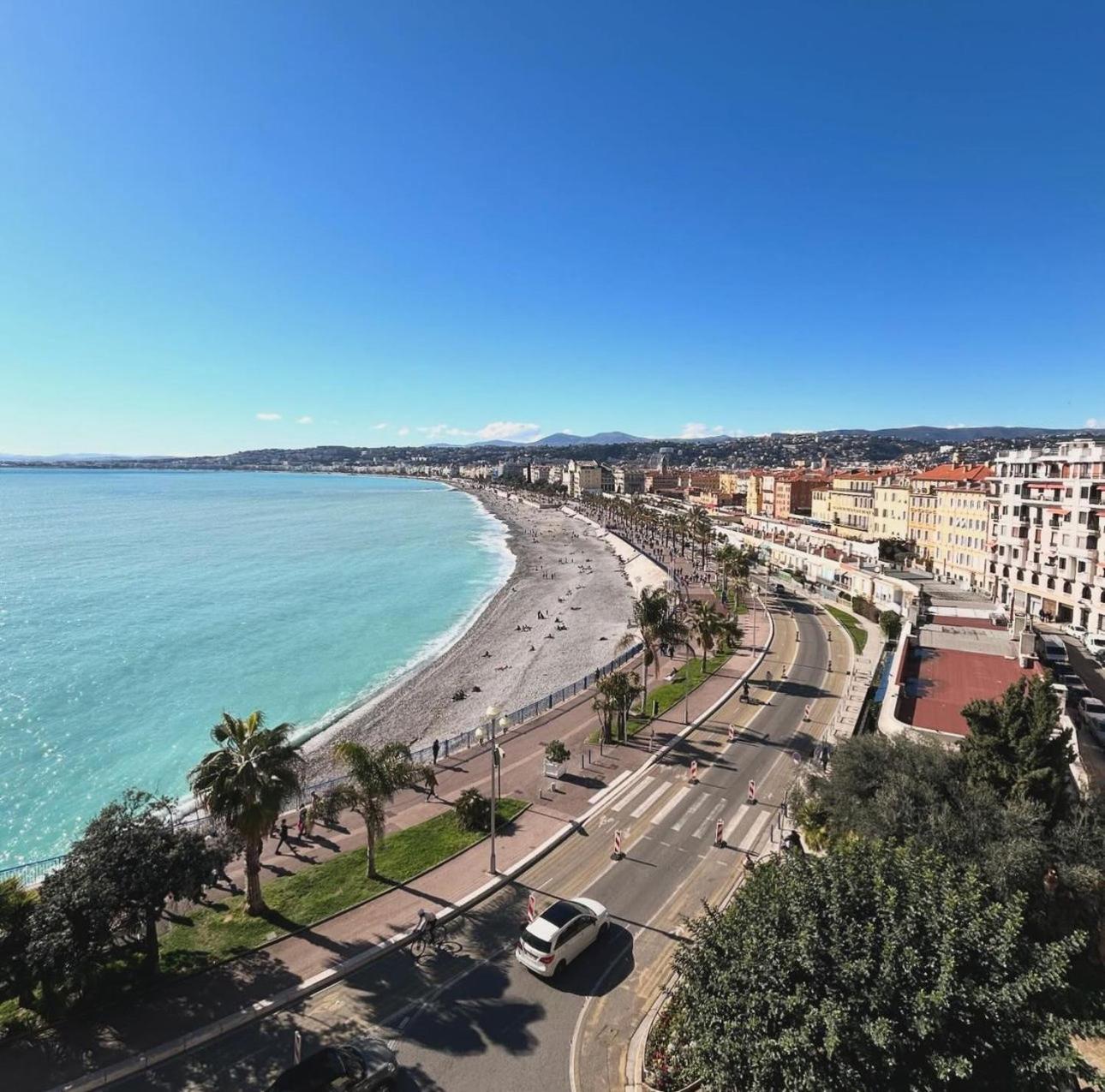 Cosy 2 P,A Deux Pas De La Plage, Calme-Parking Ницца Экстерьер фото